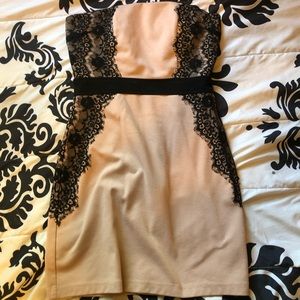 Forever 21 strapless dress